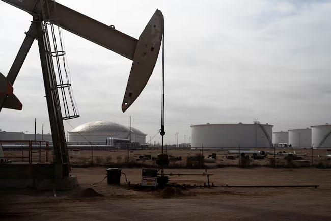 Oil slips after Trump says US will help free ships stranded in Strait of Hormuz