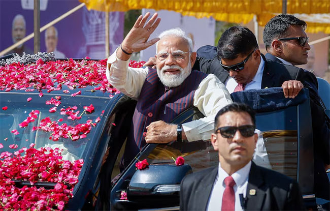 PM Narendra Modi calls Bengal election verdict �unprecedented, historic�