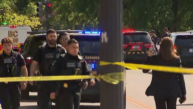 Secret Service says it shot a man near the White House who allegedly fired toward officers