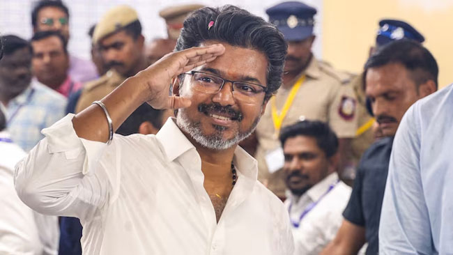 Vijay�s TVK seeks Governor�s appointment over govt formation after big win
