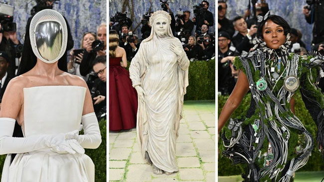Stars shine at Met Gala, fashion�s biggest night