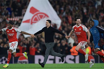 Arteta hails �incredible night� as Arsenal reach Champions League final