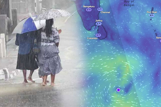 Showers above 100mm expected across Sri Lanka as ITCZ influence strengthens: Met. Dept.