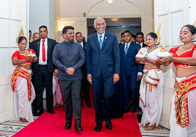 Maldivian President Muizzu concludes state visit to Sri Lanka