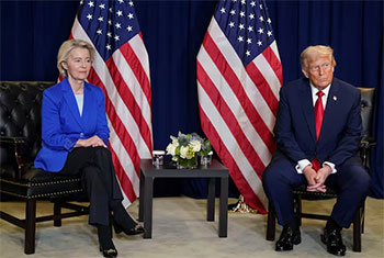 Trump sets July 4 deadline for EU to comply with trade deal or face �much higher� tariffs