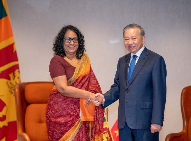 PM Harini and Vietnam President hold talks to boost bilateral cooperation