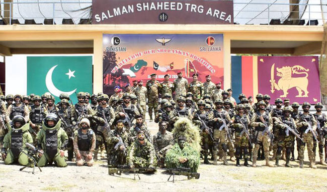 Pakistani, Sri Lankan armies conclude two-week joint counterterror exercise �Shake Hands II�