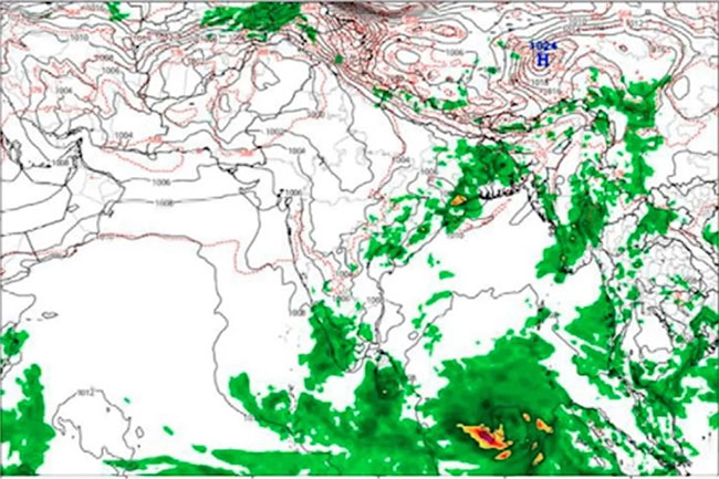 Low-pressure area likely to form near Sri Lanka on May 11