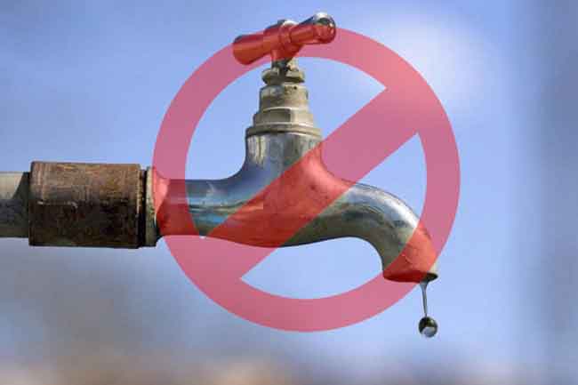 Water supply suspended in several areas including Kaduwela