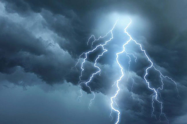 Advisory issued for severe lightning