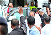 Mahinda Rajapaksa leaves Bribery Commission after recording statement