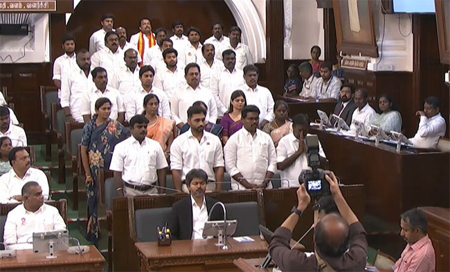 Vijay wins Tamil Nadu trust vote with 144 MLAs voting in favour; DMK walks out