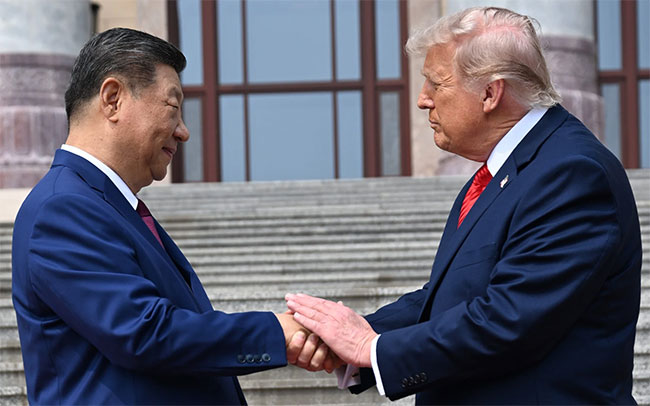 China, US should be �partners, not rivals,� Xi tells Trump in Beijing