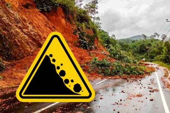 Landslide warnings issued to several areas in 11 districts
