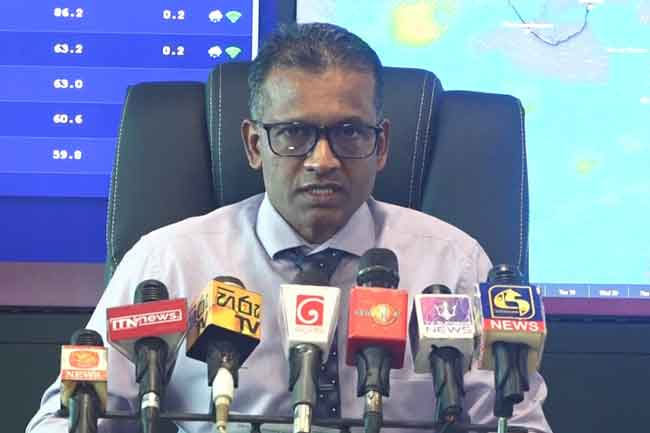 NBRO extends landslide warnings amid heavy rainfall across Sri Lanka 