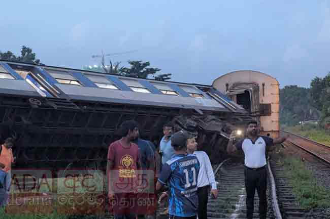 Wanawasala train derailment: Suspect arrested over removal of railway track bolts