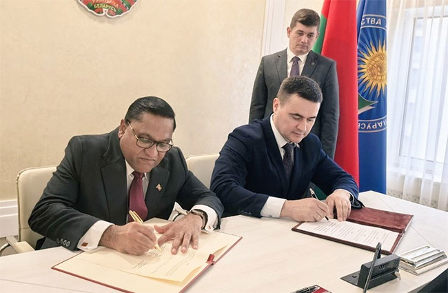 Sri Lanka, Belarus agree to expand bilateral ties