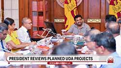 President reviews UDA projects;  Officials instructed to utilize all funds allocated for this year (English)