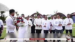 Opposition pays tribute at War Heroes' Memorial in commemoration of 'National Victory Day' (English)