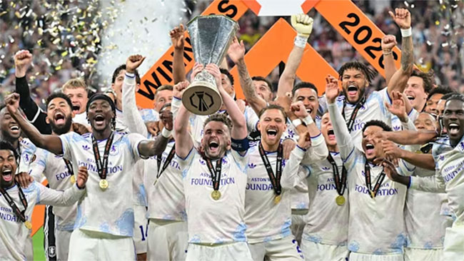 Aston Villa win Europa League to end 30-year trophy drought