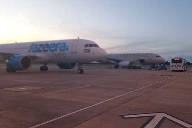 21 Sri Lankan criminal suspects deported from Dubai arrive at Mattala