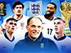 England 2026 World Cup squad confirmed: Foden and Palmer out, Toney and Stones in