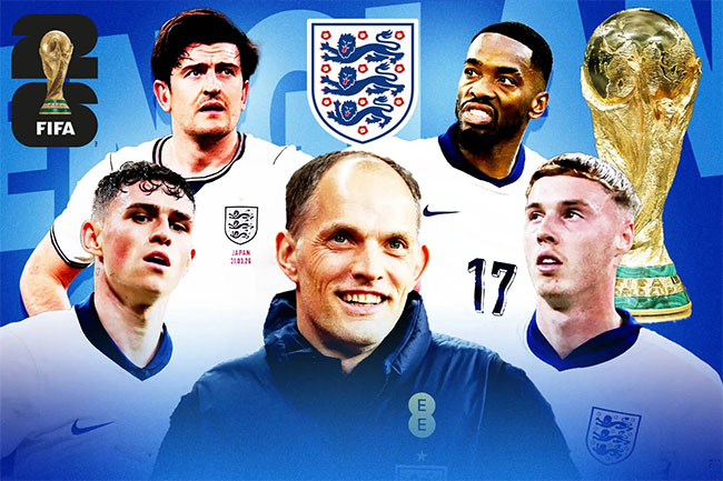   England 2026 World Cup squad confirmed: Foden and Palmer out, Toney and Stones in