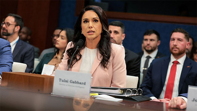 Gabbard resigns as Trump�s top US intelligence official