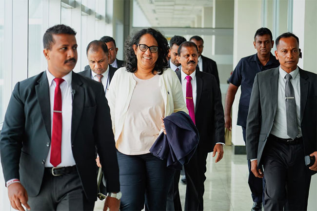 PM Harini returns after concluding official visit to UK