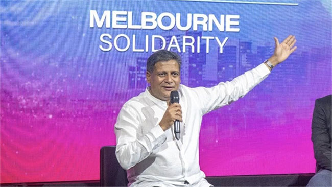Melbourne Sri Lankans pledge support for Dilith Jayaweera�s entrepreneurial vision