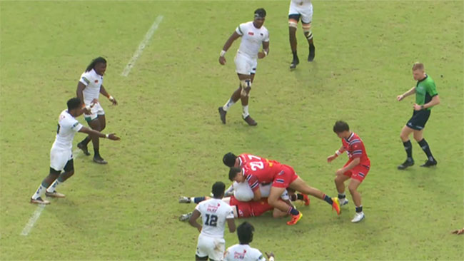 Asia Rugby Men�s Championship: Hong Kong defeat Sri Lanka 15-14