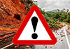 Level 2 landslide warnings issued to several areas in two districts Level 2 landslide warnings issued to several areas in two districts