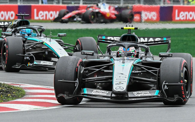 Mercedes teen star Kimi Antonelli wins the Canadian GP for his 4th straight F1 victory