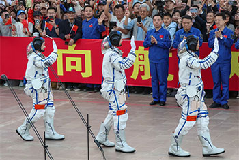 China sends astronaut on year-long space mission as it eyes 2030 moon landing