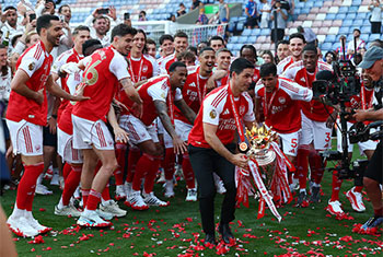 Champions Arsenal finish Premier League season on high with win at Palace