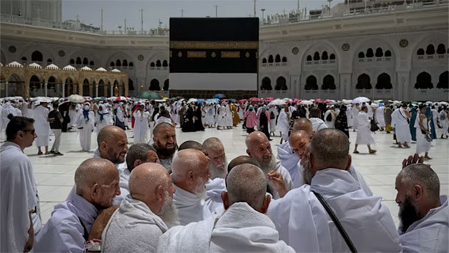 Pilgrims kick off Haj as Mideast peace deal hangs in the balance