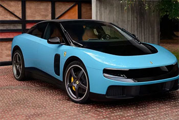 Ferrari unveils first fully electric car