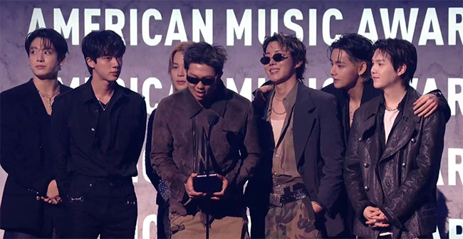 BTS crowned �Artist of the Year� at American Music Awards