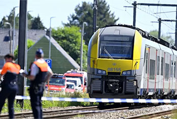 Four dead after train hits school bus in Belgium