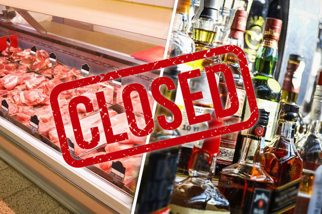 Liquor stores, meat shops and casinos closed for 3 days during �Vesak Week� 