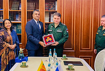 Sri Lanka-Russia defence talks focus on security challenges and training exchanges