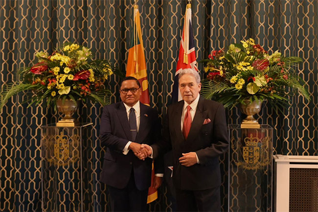 FM Vijitha Herath meets New Zealand�s Foreign Minister 