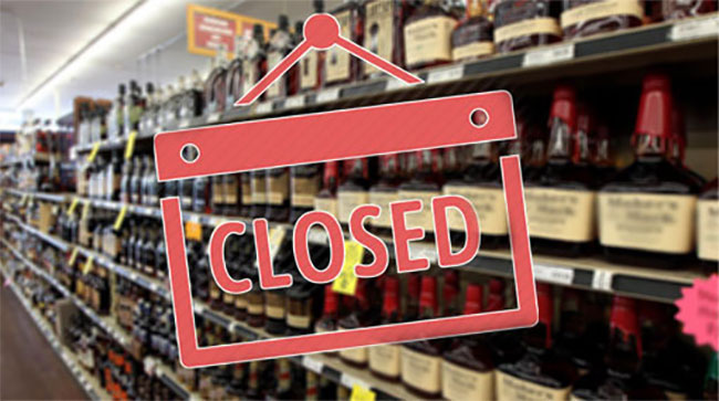 All liquor stores to remain closed on May 30 and 31 