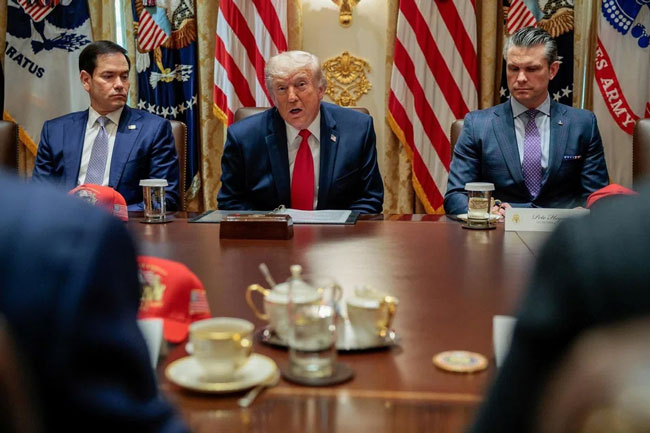 Trump says Iran and Oman will not control Strait of Hormuz, deal remains elusive