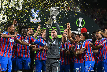 Crystal Palace make history after winning first European trophy