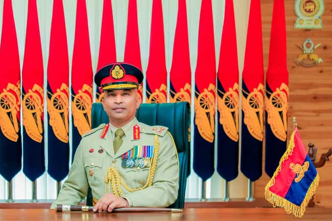 New Chief of Staff of Sri Lanka Army appointed