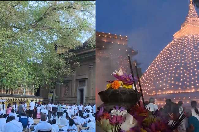 Deranabhivandana Vesak Poya programme broadcast live from Kelaniya Raja Maha Viharaya