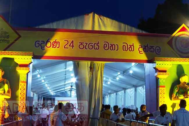 24-hour �Dansala� organized by Derana commences
