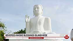 Sri Lankans commemorate Vesak Poya; devotees invoke blessings island-wide (English)
