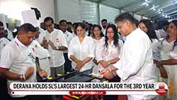 Derana's 24-hour 'Vesak Dansala' concludes successfully; 40,000 devotees participate in the event 